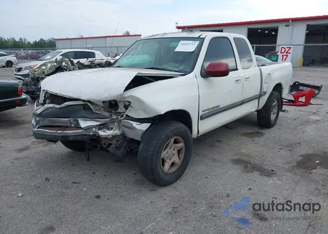 2000 Toyota Tundra Sr5 V8 from USA, damaged, VIN 5TBRT3413YS020389
